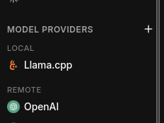 Add Provider button