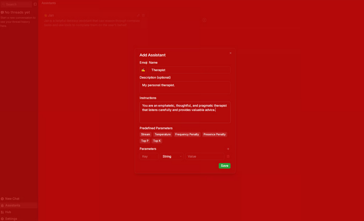 Add an Assistant Instruction